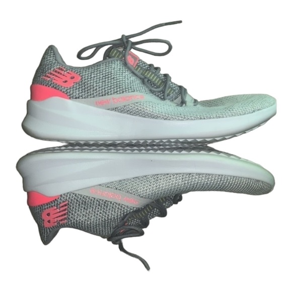 New Balance Cush Plus District Run V1 Gray Size 10 Ladies Running Sneakers - Picture 5 of 14